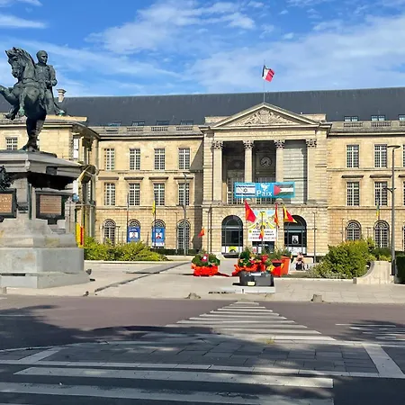 Appartamento L'hauss'rouennais - Grand T2 Chic Prés De L'hôtel De De Rouen- Idéal Couple-pros Rouen