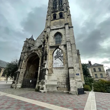 L'hauss'rouennais - Grand T2 Chic Prés De L'hôtel De De Rouen- Idéal Couple-pros Rouen