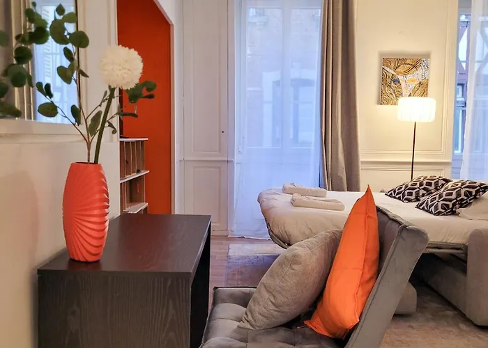 L'hauss'rouennais - 2 Pieces - Centre Historique Apartment Rouen